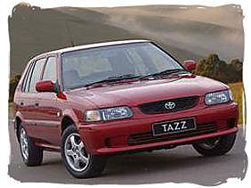 toyota tazz front