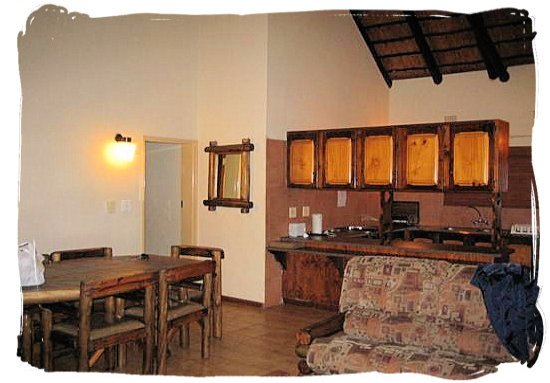 Guest Cottage interior at Letaba - Kruger National Park accommodation