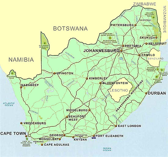 South Africa Cities Top 10 Unique Info Photos Videos Maps Stats