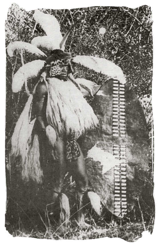 19th century photograph of a warrior