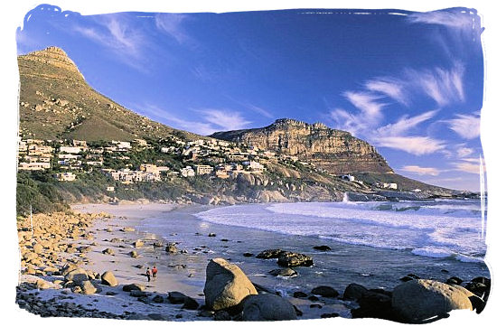 The picturesque Llandudno beach, one of the Cape's beautiful beaches and a favourite for sundowners - Activity Attractions in Cape Town South Africa and the Cape Peninsula