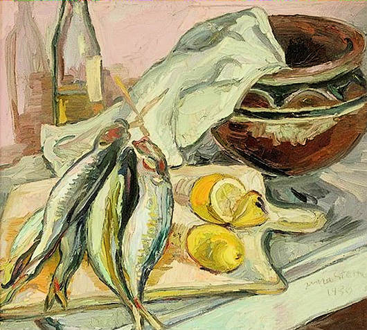 Still Life with African pot by Irma Stern (1894-1966) - South African Art, Art Galleries in South Africa, South African Artists