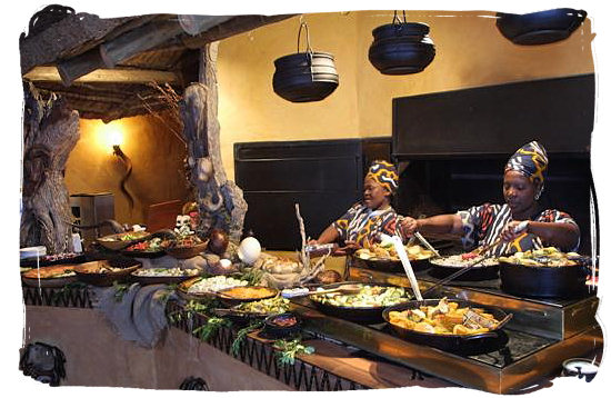 Exotic culinary challenges for the daring and adventurous - South Africa cuisine.