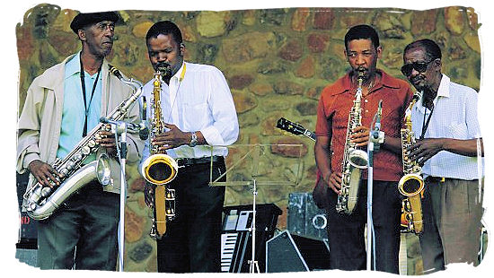 Saxophone is king - South African Music, a Fusion of South Africa Music Cultures