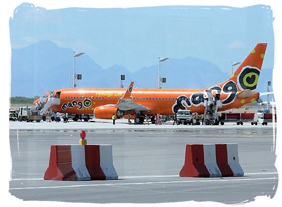 Mango Airways at Cape Town national airport