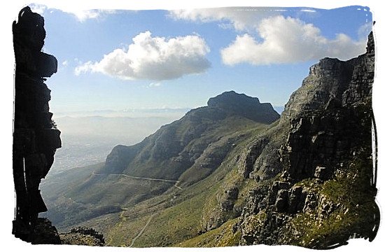 One of the many beautiful views along Platteklip Gorge hiking trail - Activity Attractions in Cape Town South Africa and the Cape Peninsula