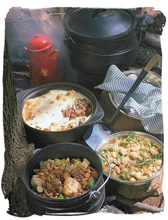 Potjiekos (Pot food) - South African food adventure, South Africa food