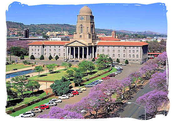 The Pretoria City Hall - South Africa Government, South Africa Government type