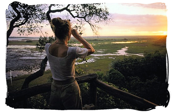 View across Lake St Lucia from Dugandlovu Rustic Camp in the Greater St Lucia Wetland Park - Ode to Kwazulu Natal Province, Tourism, South Africa