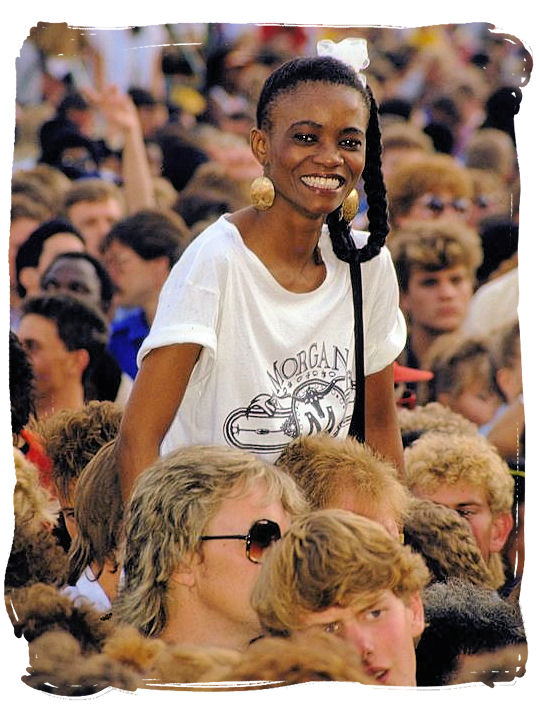 Young South African girl